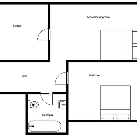 Oldtown Palasta Apartments Рига Екстер'єр фото